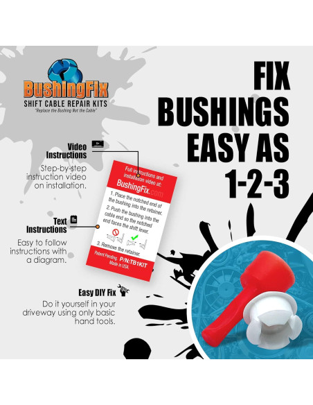 Kit de Reparación de Buje de Cambio BushingFix TB1Kit