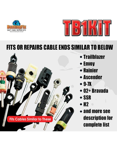 Kit de Reparación de Buje de Cambio BushingFix TB1Kit