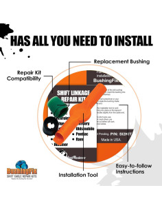 Kit de Reparación de Bujes de Cambio BushingFix Si2Kit 2