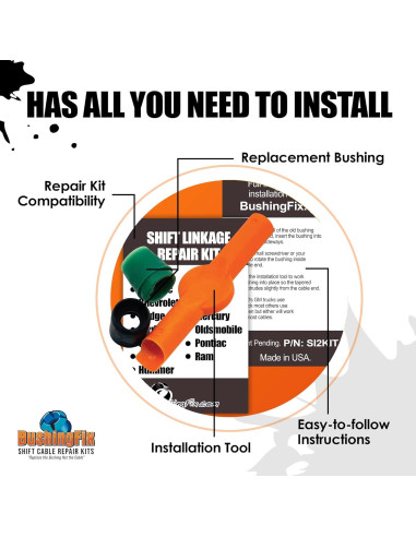 Kit de Reparación de Bujes de Cambio BushingFix Si2Kit