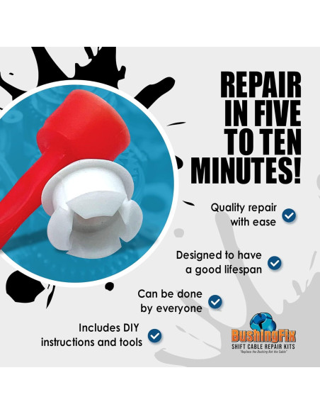 Kit de Reparación de Buje de Cambio BushingFix TB1Kit