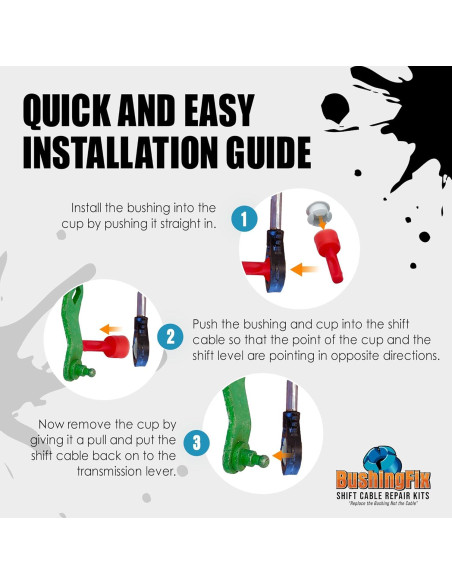 Kit de Reparación de Buje de Cambio BushingFix TB1Kit