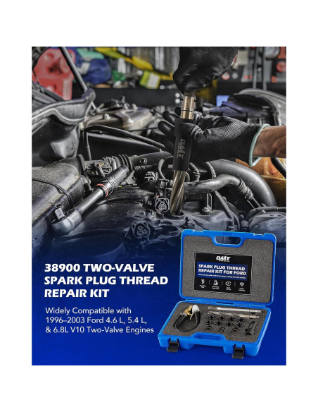 Kit de reparación de bujías Orion Motor Tech M14-1.25 para Ford