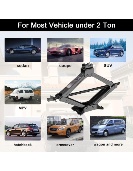 Gato de Tijera IMAYCC 2 Toneladas para Coche - Kit Completo