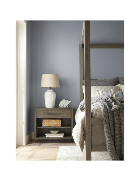 KILZ TRIBUTE Pintura y Primer Satinado 8 Oz Humo de Orquídea