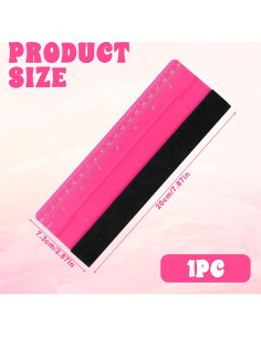 Raspador de Vinilo Rosa Jxiwfvl 24x13 cm Ligero 2