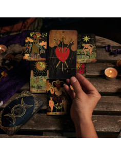 Baraja de Tarot CRAFTERIAN 78 Cartas con Guía y Caja 2