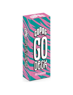 Mazo de Cartas Copag Go Tigre 100% Plástico Lavable 52+2