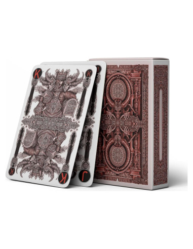 Baraja de Cartas de Póker Strublfe 300g Antideslizante 88x63mm