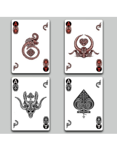 Baraja de Cartas de Póker Strublfe 300g Antideslizante 88x63mm