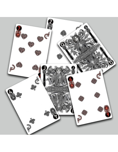 Baraja de Cartas de Póker Strublfe 300g Antideslizante 88x63mm