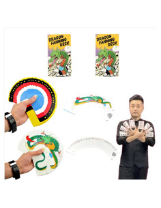 Baraja de Fanning Dragón Sumrica - 2 Barajas para Magia