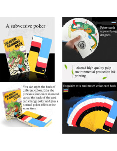 Baraja de Fanning Dragón Sumrica - 2 Barajas para Magia 2