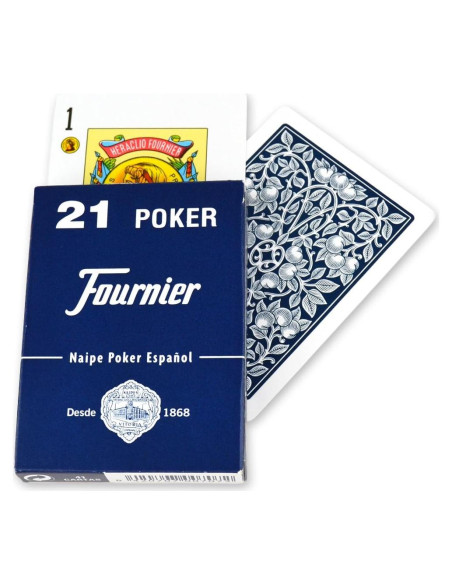 Baraja de 43 Cartas Españolas Fournier 21 con Estuche