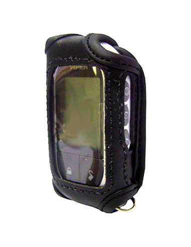 Funda de Cuero Negro para Control Remoto Viper 7756V