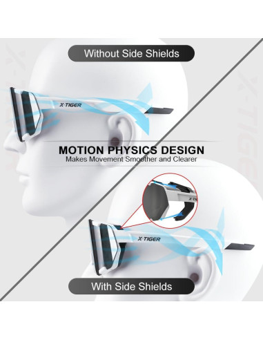 Gafas de Ciclismo X-TIGER 5 Lentes UV400 para Adultos
