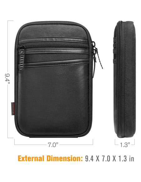 Bolsa de Transporte Oculta FINPAC para Armas - Negro