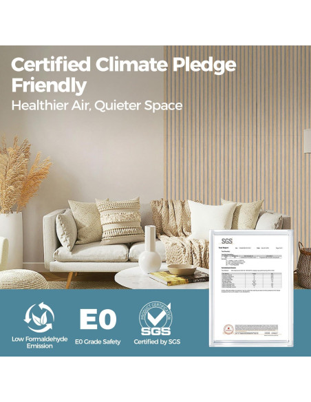 Paneles Acústicos de Madera AKUMAX 2 Piezas 60x120 cm Roble Clásico