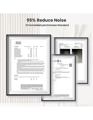 Panel Acústico de Madera 3D Supply Depot 4 Piezas 121.9x42x7.2cm