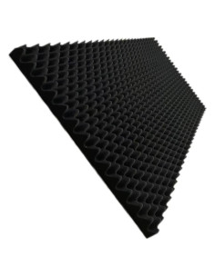 Paneles Acústicos de Espuma de Huevo WEN-JZT 121.9x60.9x5.1cm Negro