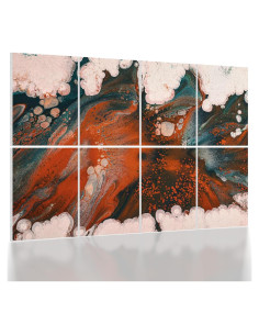 Paneles Acústicos UMIACOUSTICS 8 Pcs 40x30cm Naranja-Clara