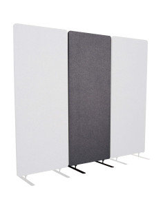 Divisor Acústico de Pared Stand Up Desk Store 60x168 cm Gris 2