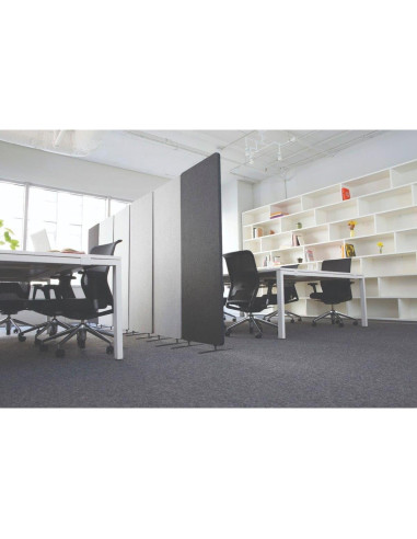 Divisor Acústico de Pared Stand Up Desk Store 60x168 cm Gris