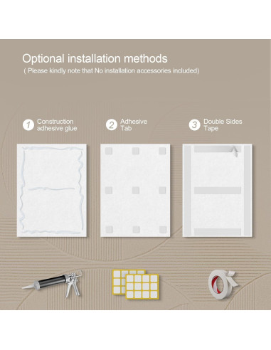 Paneles Acústicos UMIACOUSTICS 8 Pcs 40x30cm Naranja-Clara