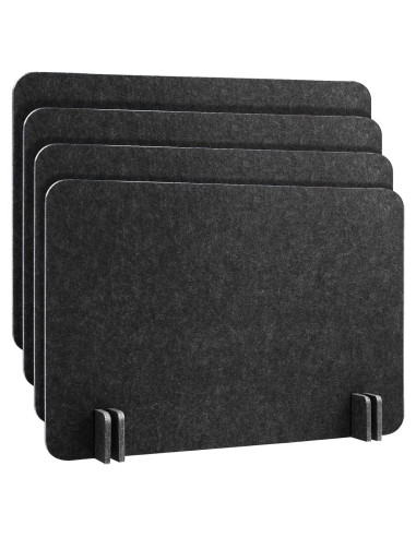 Divisores Acústicos de Escritorio Fabbay 4 Pcs 40x60 cm