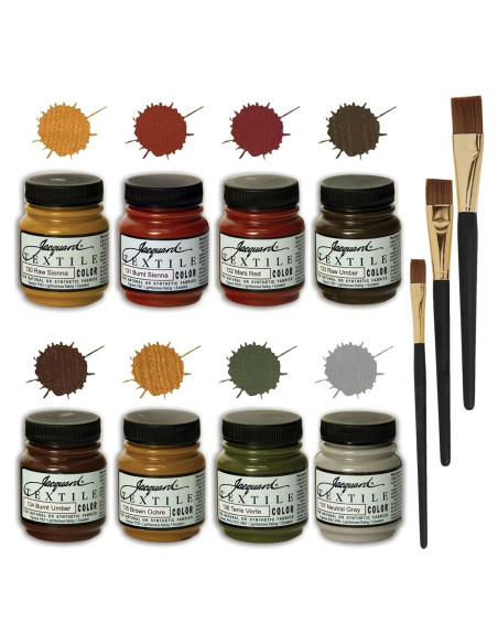 Set de Pintura Acrílica Positive Art 8 Colores Tierra 510g