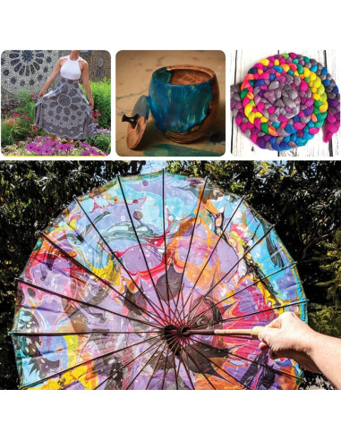 Set de Pintura Acrílica Positive Art 8 Colores Tierra 510g