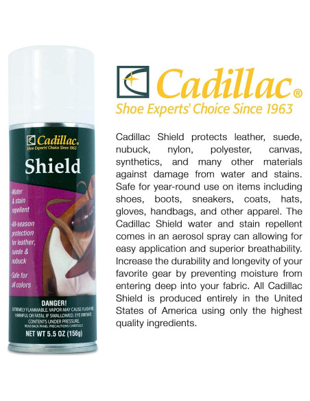 Spray Protector de Agua y Manchas Cadillac Shield 155.9 ml