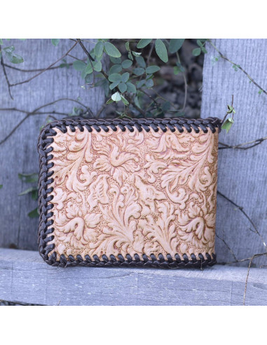 Pieza de Cuero Veg Tan Realeather 23x7.6 cm Natural