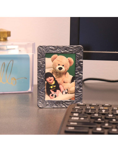 Pieza de Cuero Veg Tan Realeather 23x7.6 cm Natural