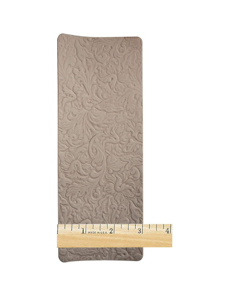 Pieza de Cuero Veg Tan Realeather 23x7.6 cm Natural