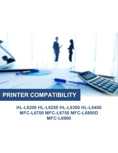 Unidad de Fusor Reemplazo BUEGOO para Brother HL-L6200 2