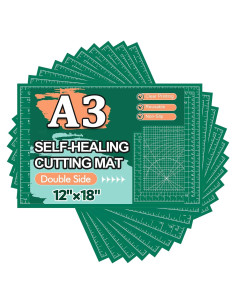 10 Almohadillas de Corte Autocurativa Gomedi A3 30.48x45.72cm