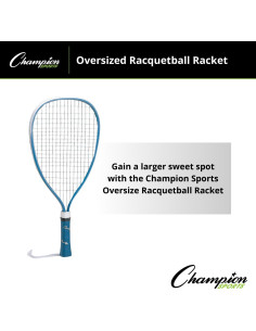 Raqueta de Racquetball Champion Sports RBR100 53.1x25.1cm 2