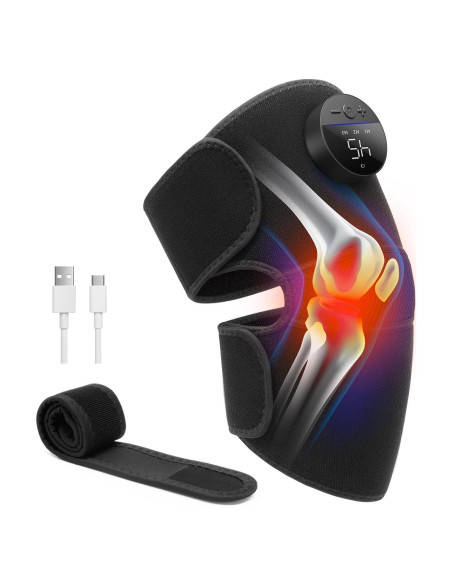 Masajeador de Rodilla Calentado Medcursor 3 en 1 con Vibración