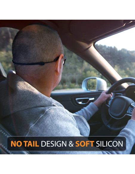 Soporte para Gafas SIGONNA - Cordón Silicona Ajustable 38cm Soporte para Gafas SIGONNA - Cordón Silicona Ajustable 38cm