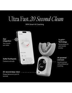 Cepillo de dientes eléctrico Feno Smartbrush Kit de inicio 2