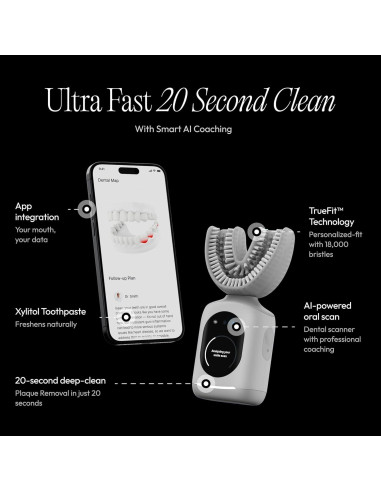 Cepillo de dientes eléctrico Feno Smartbrush Kit de inicio