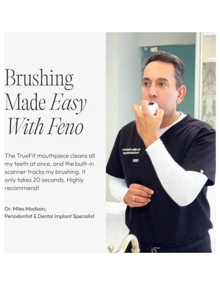 Cepillo de dientes eléctrico Feno Smartbrush Kit de inicio