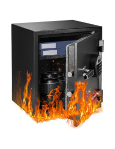 Caja Fuerte Ignífuga Locksworth 1.6 Pies Cúbicos con Alarma