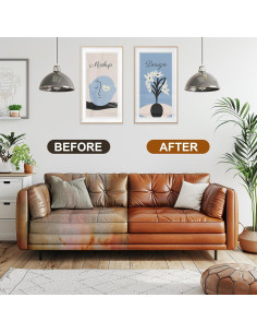 Kit de Reparación de Cuero SHABEIBEI - Balsamo y Limpiador 200ml 2