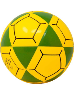 Balón de Fútbol Mikasa FT5 Goal Master Tamaño 5 Verde/Amarillo 2