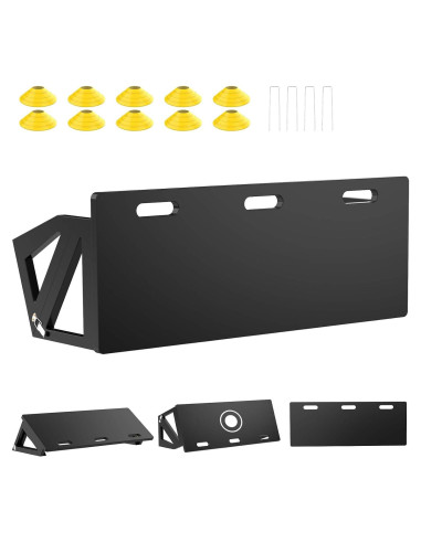 Tablero de Rebote de Fútbol RINREA 81x30 cm Plegable 3 Ángulos