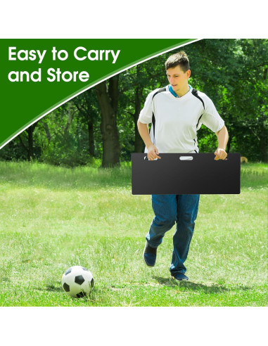 Tablero de Rebote de Fútbol RINREA 81x30 cm Plegable 3 Ángulos