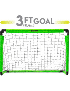 Conjunto de Mini Portería de Fútbol Franklin Sports 91x61cm 2