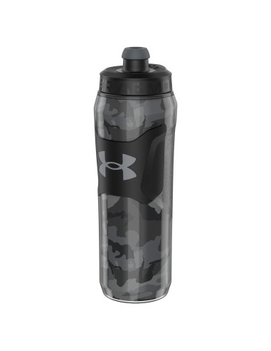 Botella Deportiva Under Armour UA 28oz Camuflaje Acero Negro
